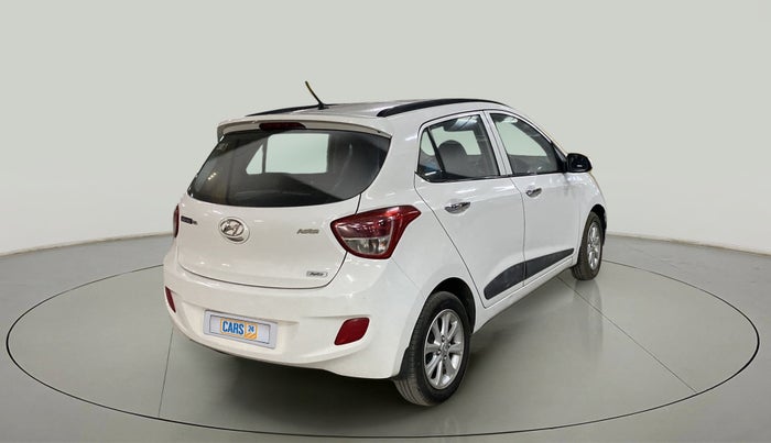 2015 Hyundai Grand i10 ASTA AT 1.2 KAPPA VTVT, Petrol, Automatic, 38,156 km, Right Back Diagonal