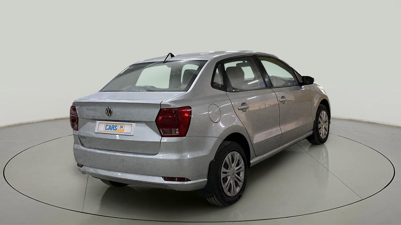 2016 Volkswagen Ameo TRENDLINE 1.2L, Petrol, Manual, 86,107 km, Right Back Diagonal