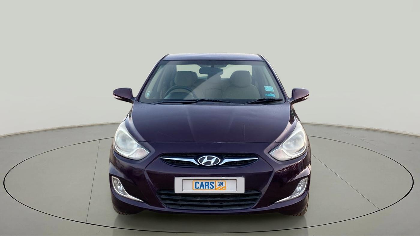 2012 Hyundai Verna FLUIDIC 1.6 VTVT SX, Petrol, Manual, 82,471 km, Front