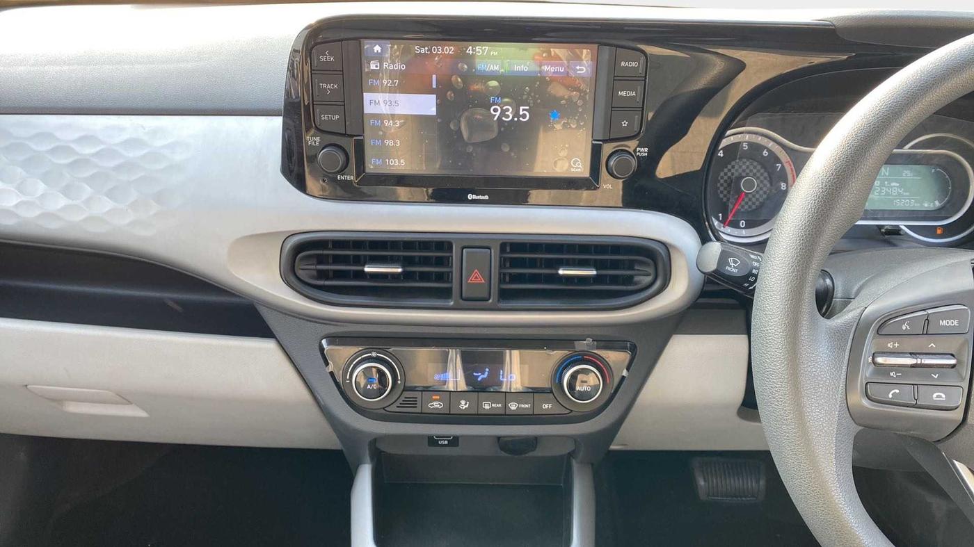 2021 Hyundai GRAND I10 NIOS SPORTZ AMT 1.2 KAPPA VTVT, Petrol, Automatic, 15,196 km, Air Conditioner