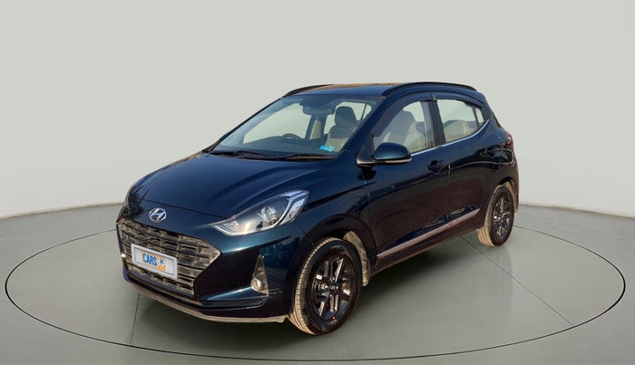 2021 Hyundai GRAND I10 NIOS SPORTZ AMT 1.2 KAPPA VTVT, Petrol, Automatic, 15,196 km, Left Front Diagonal