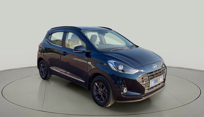 2021 Hyundai GRAND I10 NIOS SPORTZ AMT 1.2 KAPPA VTVT, Petrol, Automatic, 15,196 km, Right Front Diagonal