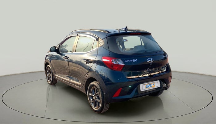 2021 Hyundai GRAND I10 NIOS SPORTZ AMT 1.2 KAPPA VTVT, Petrol, Automatic, 15,196 km, Left Back Diagonal