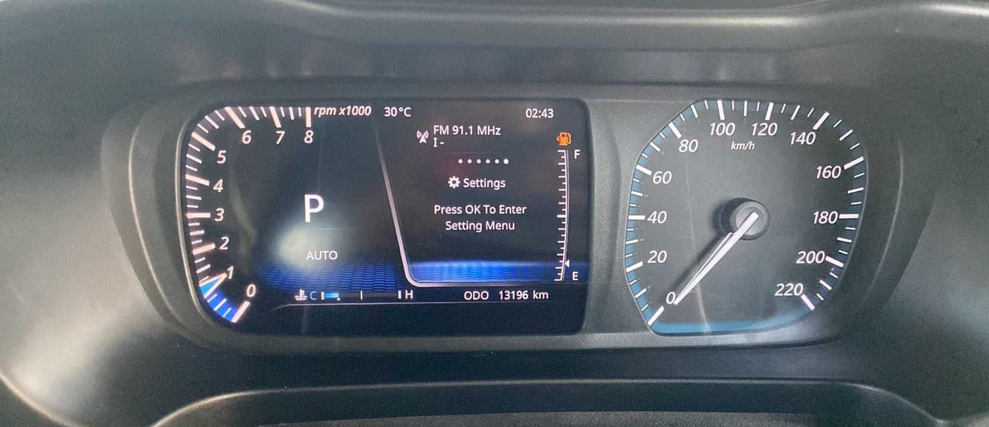 2023 Tata ALTROZ XZA PLUS, Petrol, Automatic, 13,232 km, Odometer Image