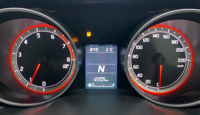 2023 Maruti Swift VXI AMT, Petrol, Automatic, 12,205 km, Odometer Image