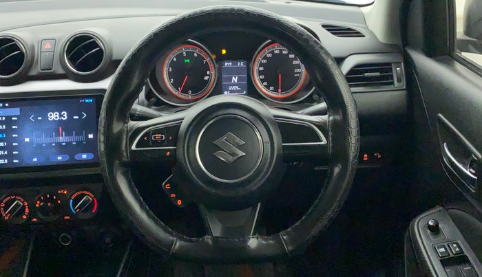 2023 Maruti Swift VXI AMT, Petrol, Automatic, 12,205 km, Steering Wheel Close Up