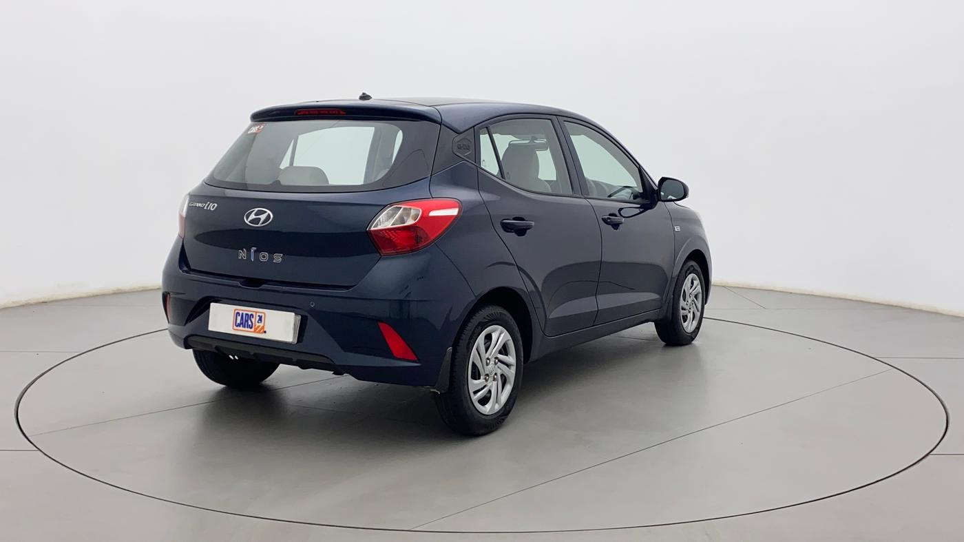 2019 Hyundai GRAND I10 NIOS MAGNA AMT 1.2 KAPPA VTVT, Petrol, Automatic, 226 km, Right Back Diagonal