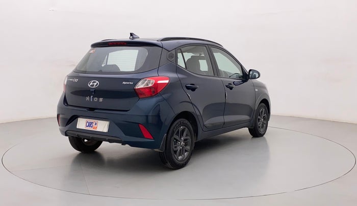 2019 Hyundai GRAND I10 NIOS SPORTZ AMT 1.2 KAPPA VTVT, Petrol, Automatic, 36,365 km, Right Back Diagonal