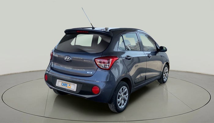 2019 Hyundai Grand i10 SPORTZ 1.2 KAPPA VTVT, Petrol, Manual, 47,830 km, Right Back Diagonal