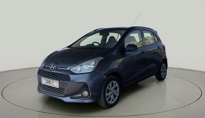 2019 Hyundai Grand i10 SPORTZ 1.2 KAPPA VTVT, Petrol, Manual, 47,830 km, Left Front Diagonal