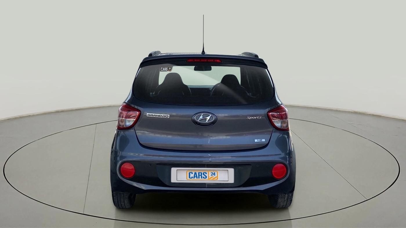 2019 Hyundai Grand i10 SPORTZ 1.2 KAPPA VTVT, Petrol, Manual, 47,830 km, Back/Rear