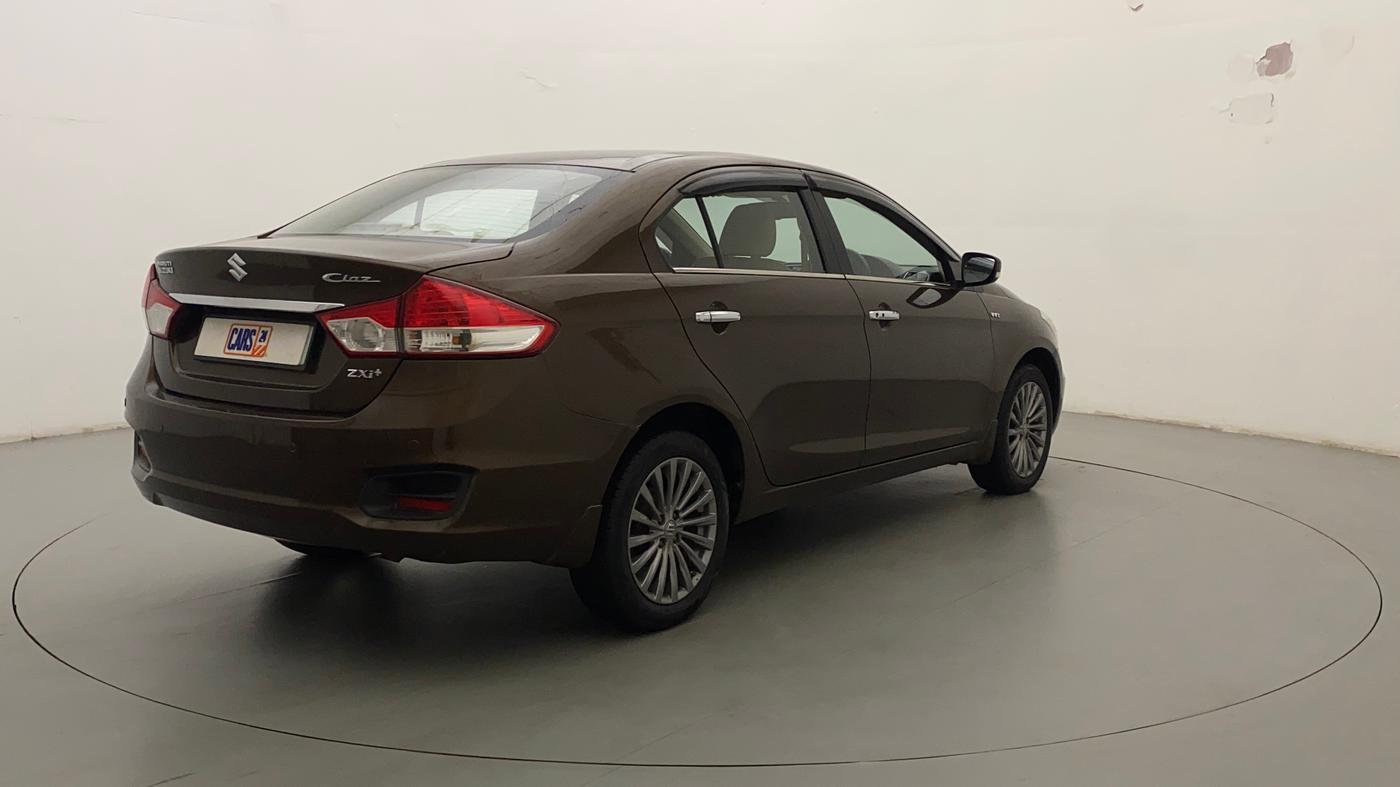 2015 Maruti Ciaz ZXI+, Petrol, Manual, 67,874 km, Right Back Diagonal