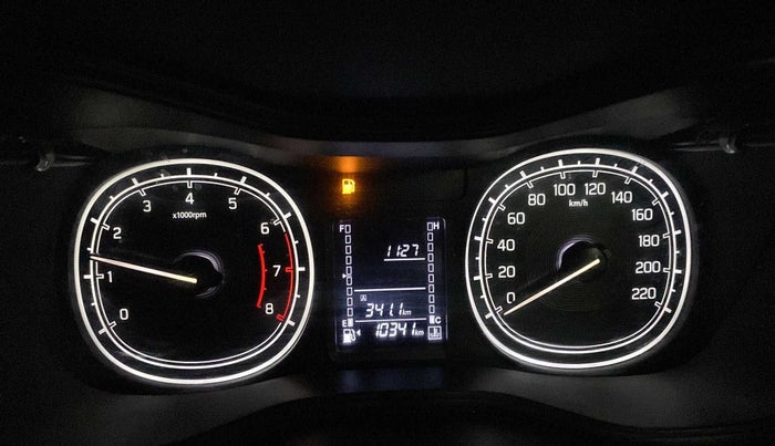 2021 Maruti Vitara Brezza LXI, Petrol, Manual, 10,327 km, Odometer Image