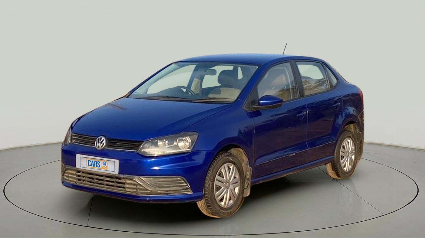 2019 Volkswagen Ameo TRENDLINE 1.0L, Petrol, Manual, 59,396 km, Left Front Diagonal