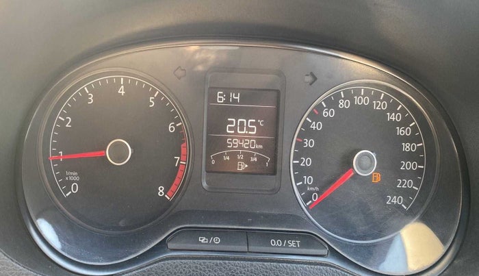 2019 Volkswagen Ameo TRENDLINE 1.0L, Petrol, Manual, 59,396 km, Odometer Image
