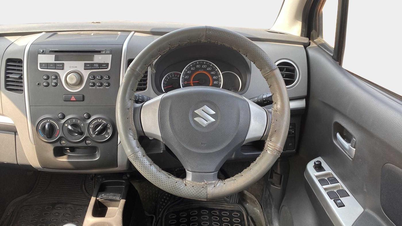 2012 Maruti Wagon R 1.0 VXI, Petrol, Manual, 15,981 km, Steering Wheel Close Up