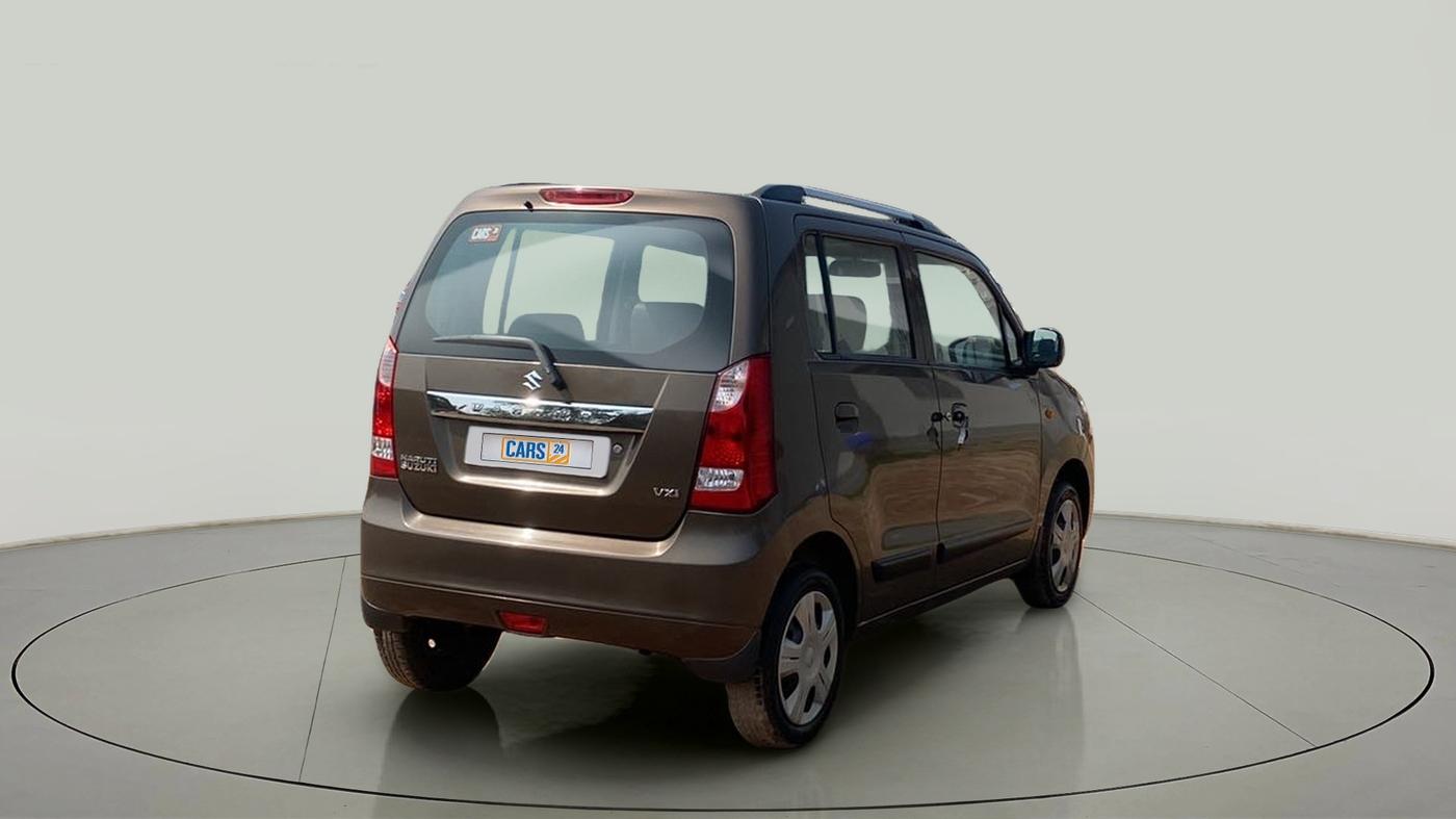 2012 Maruti Wagon R 1.0 VXI, Petrol, Manual, 15,981 km, Right Back Diagonal
