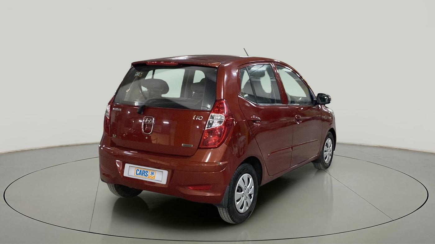 2012 Hyundai i10 SPORTZ 1.2, Petrol, Manual, 42,154 km, Right Back Diagonal