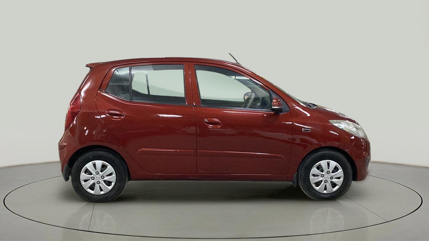 2012 Hyundai i10 SPORTZ 1.2, Petrol, Manual, 42,154 km, Right Side View