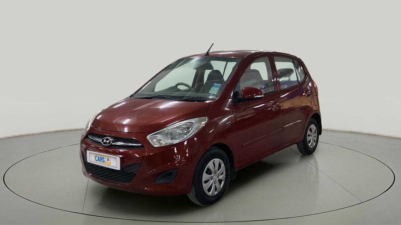 2012 Hyundai i10 SPORTZ 1.2, Petrol, Manual, 42,154 km, Left Front Diagonal