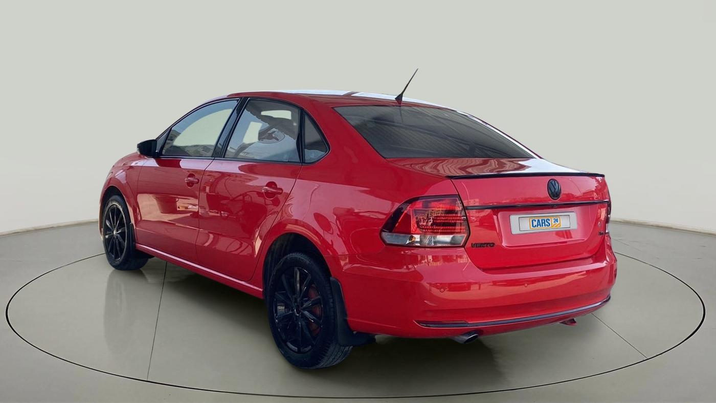 2018 Volkswagen Vento HIGHLINE PLUS 1.5 AT 16 ALLOY, Diesel, Automatic, 87,079 km, Left Back Diagonal