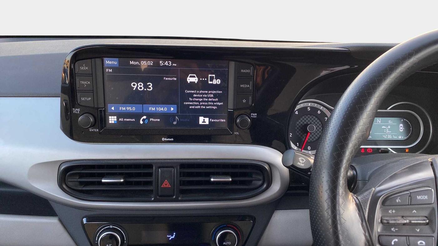 2020 Hyundai GRAND I10 NIOS SPORTZ AMT 1.2 KAPPA VTVT, Petrol, Automatic, 42,358 km, Air Conditioner