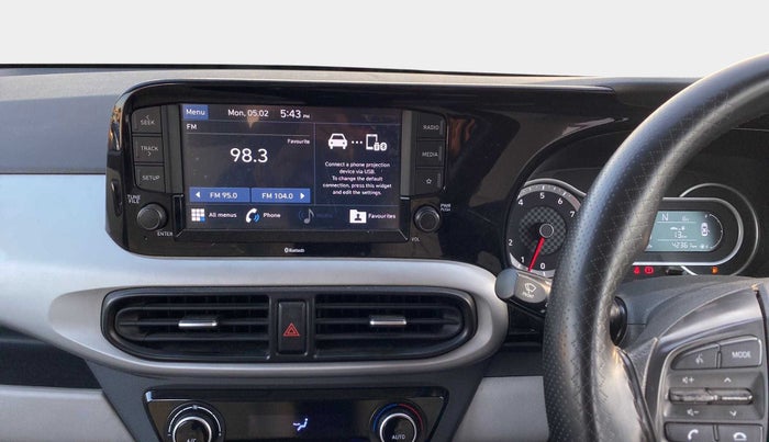 2020 Hyundai GRAND I10 NIOS SPORTZ AMT 1.2 KAPPA VTVT, Petrol, Automatic, 42,358 km, Air Conditioner
