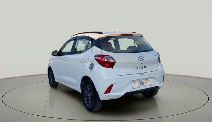 2020 Hyundai GRAND I10 NIOS SPORTZ AMT 1.2 KAPPA VTVT, Petrol, Automatic, 42,358 km, Left Back Diagonal
