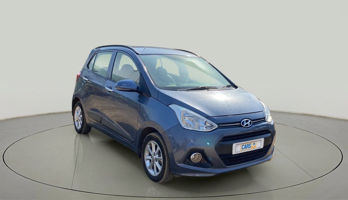 2015 Hyundai Grand i10 ASTA AT 1.2 KAPPA VTVT, CNG, Automatic, 71,068 km, Right Front Diagonal