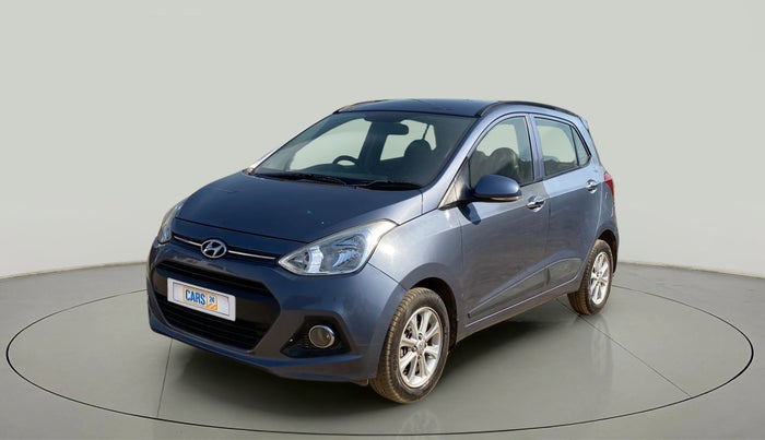 2015 Hyundai Grand i10 ASTA AT 1.2 KAPPA VTVT, CNG, Automatic, 71,068 km, Left Front Diagonal