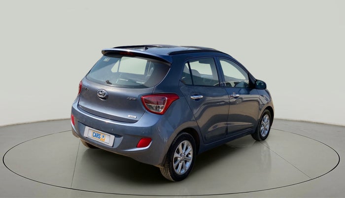 2015 Hyundai Grand i10 ASTA AT 1.2 KAPPA VTVT, CNG, Automatic, 71,068 km, Right Back Diagonal