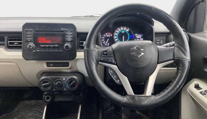 2017 Maruti IGNIS DELTA 1.2, Petrol, Manual, 57,240 km, Steering Wheel Close Up