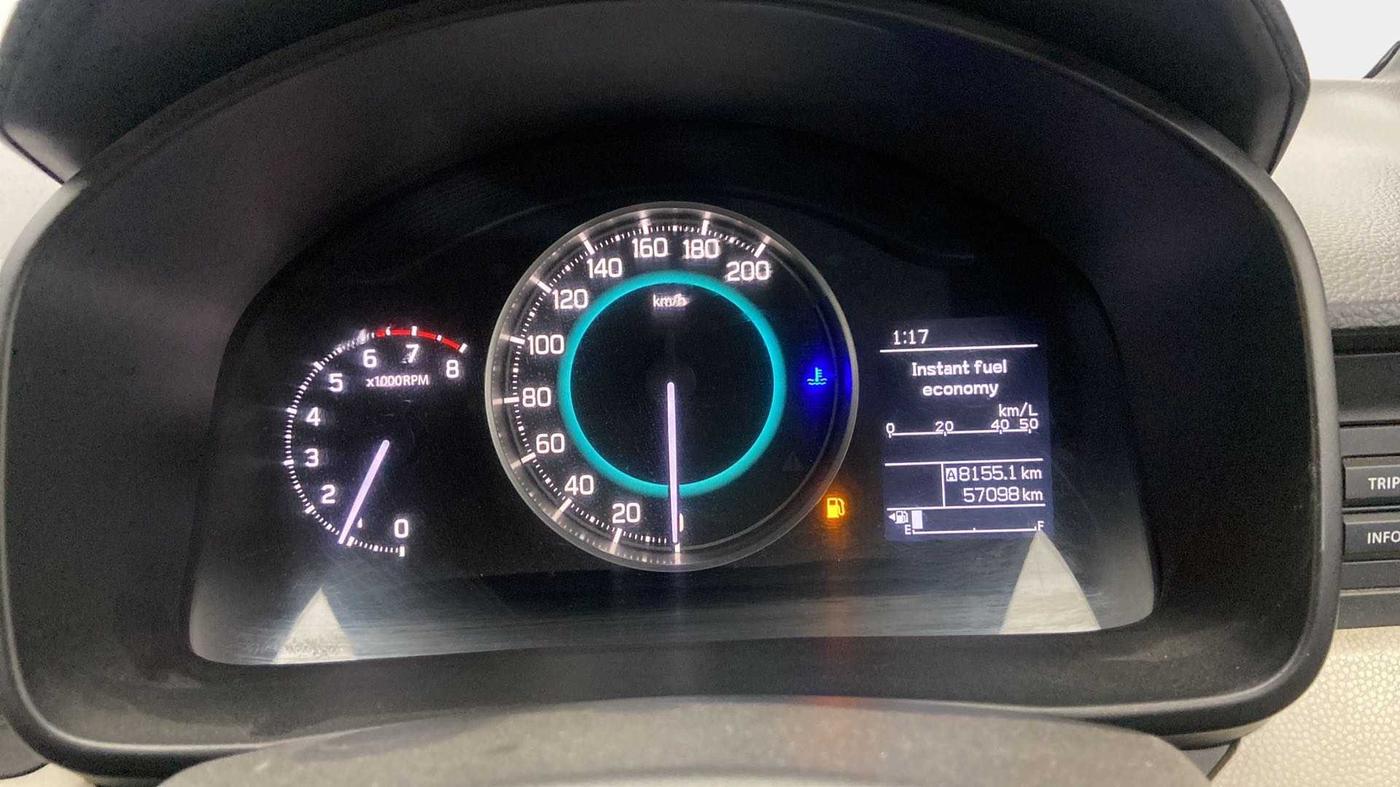 2017 Maruti IGNIS DELTA 1.2, Petrol, Manual, 57,240 km, Odometer Image