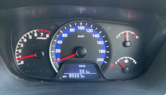 2018 Hyundai Xcent S 1.2, Petrol, Manual, 85,604 km, Odometer Image