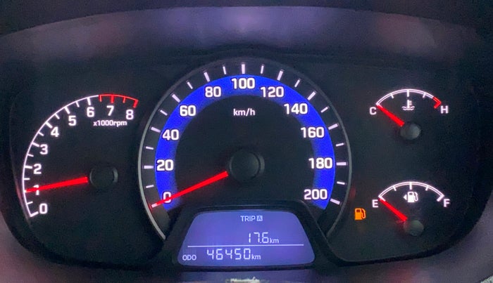 2014 Hyundai Xcent SX 1.2 (O), Petrol, Manual, 46,449 km, Odometer Image