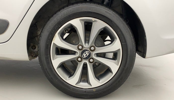 2014 Hyundai Xcent SX 1.2 (O), Petrol, Manual, 46,449 km, Left Rear Wheel
