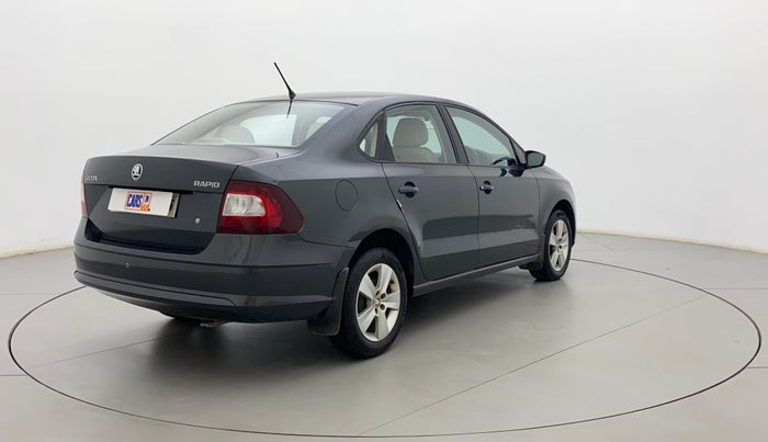 2018 Skoda Rapid AMBITION 1.5 TDI AT, Diesel, Automatic, 97,682 km, Right Back Diagonal