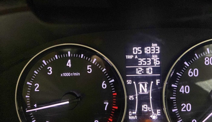2018 Honda Amaze 1.2L I-VTEC V CVT, Petrol, Automatic, 51,832 km, Odometer Image