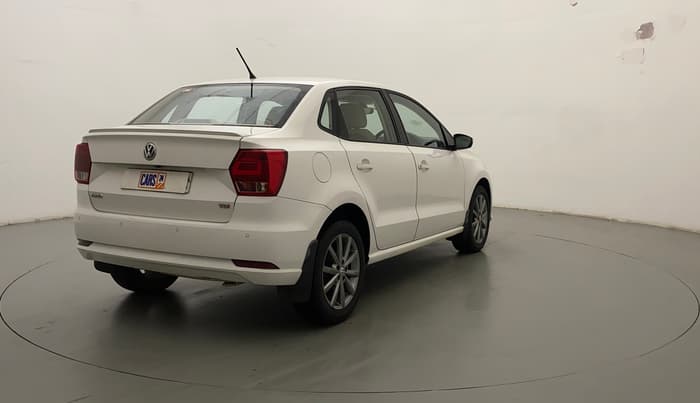 2019 Volkswagen Ameo HIGHLINE PLUS 1.5L AT 16 ALLOY, Diesel, Automatic, 63,113 km, Right Back Diagonal