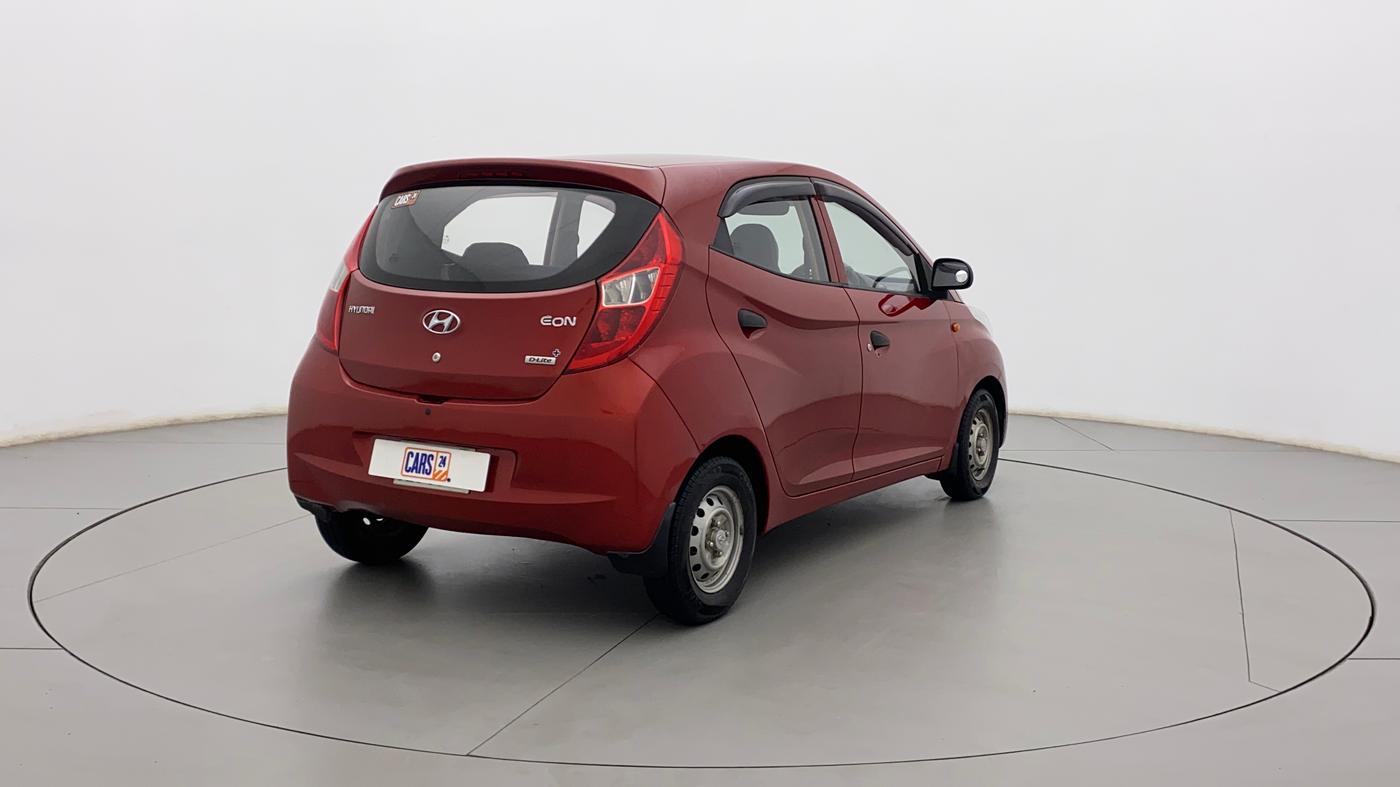 2014 Hyundai Eon D-LITE+, Petrol, Manual, 53,616 km, Right Back Diagonal
