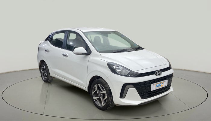 2023 Hyundai AURA SX 1.2 CNG, CNG, Manual, 11,056 km, Right Front Diagonal