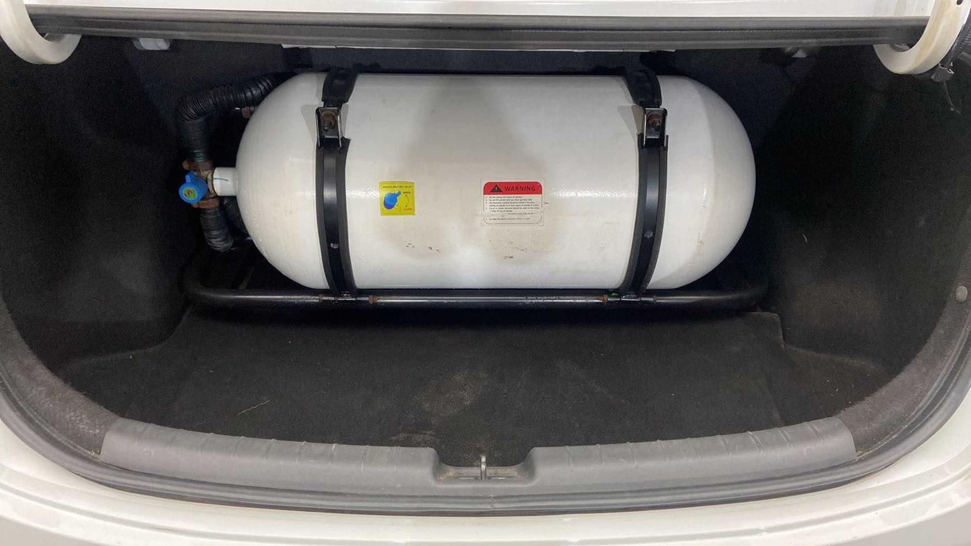 2023 Hyundai AURA SX 1.2 CNG, CNG, Manual, 11,056 km, Boot Inside
