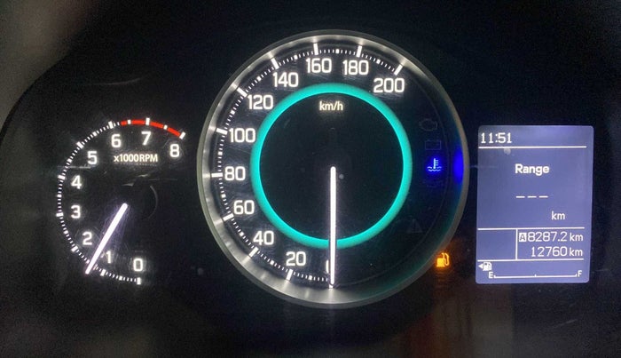 2020 Maruti IGNIS ZETA 1.2, Petrol, Manual, 12,757 km, Odometer Image