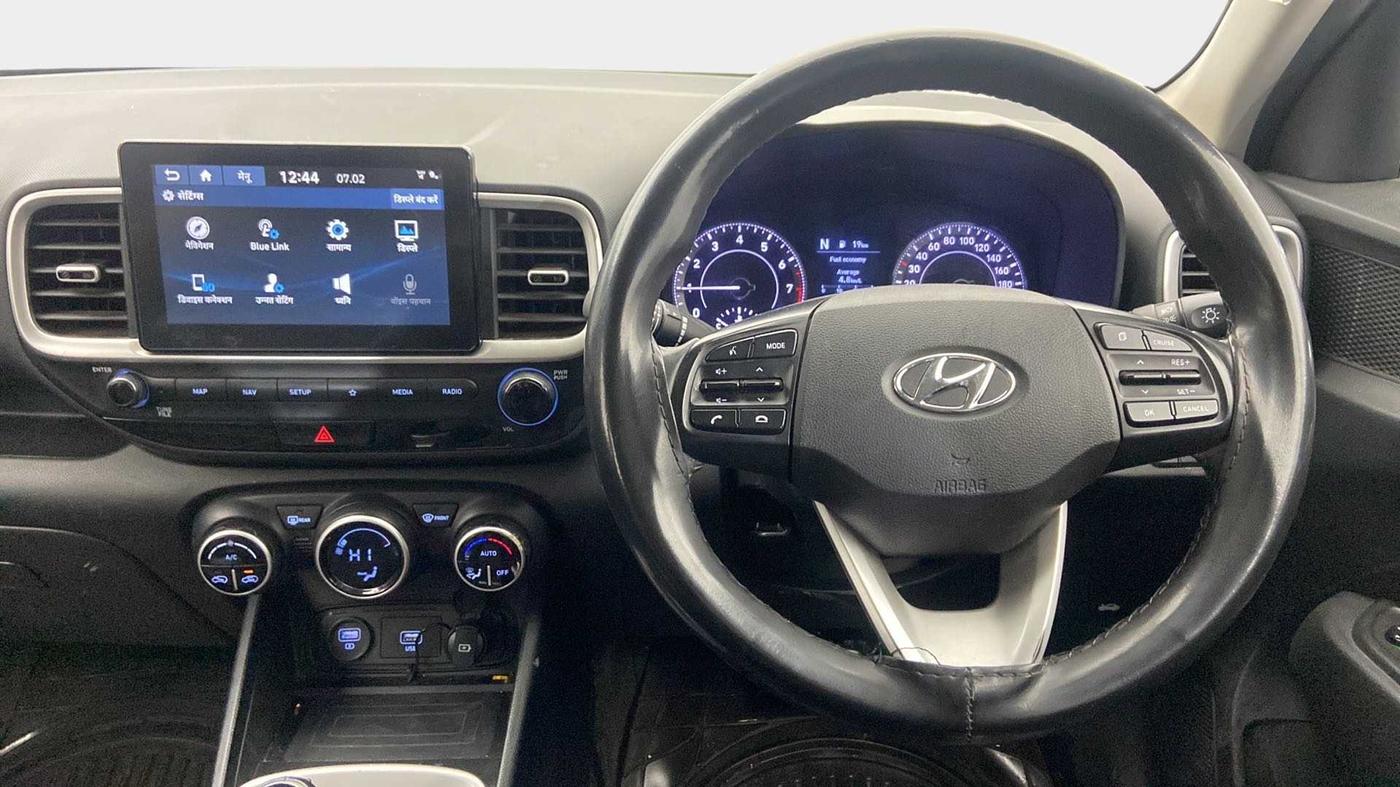 2019 Hyundai VENUE SX PLUS 1.0 TURBO DCT, Petrol, Automatic, 38,687 km, Steering Wheel Close Up