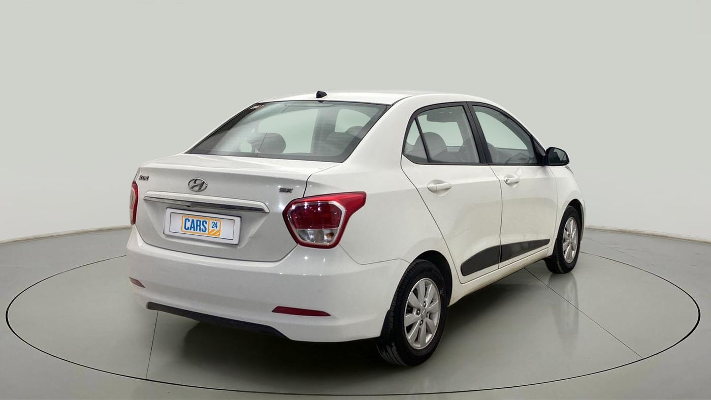 2016 Hyundai Xcent SX 1.2, Petrol, Manual, 48,199 km, Right Back Diagonal