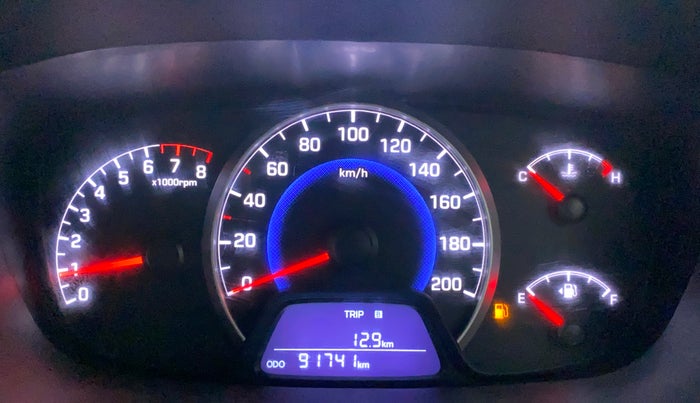 2015 Hyundai Grand i10 SPORTZ 1.2 KAPPA VTVT, Petrol, Manual, 91,740 km, Odometer Image
