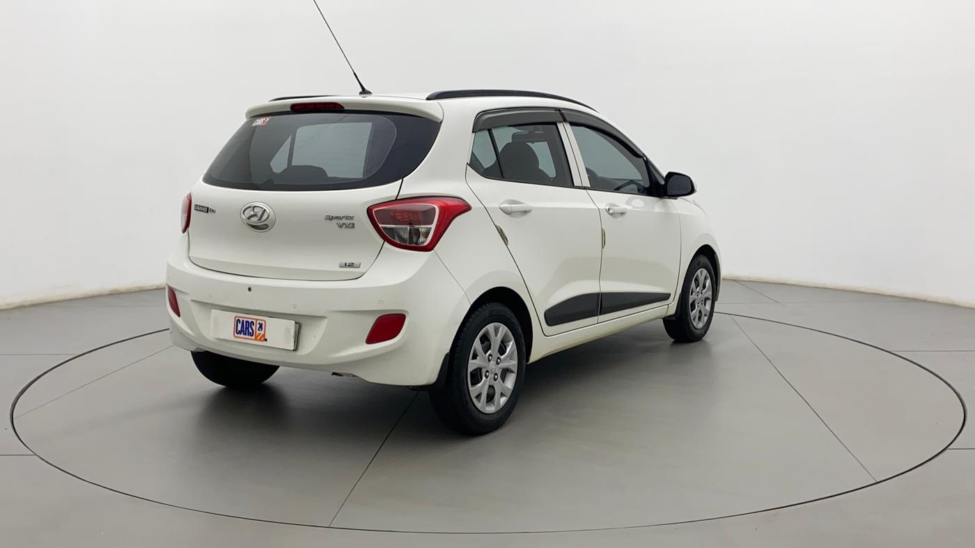 2015 Hyundai Grand i10 SPORTZ 1.2 KAPPA VTVT, Petrol, Manual, 91,740 km, Right Back Diagonal