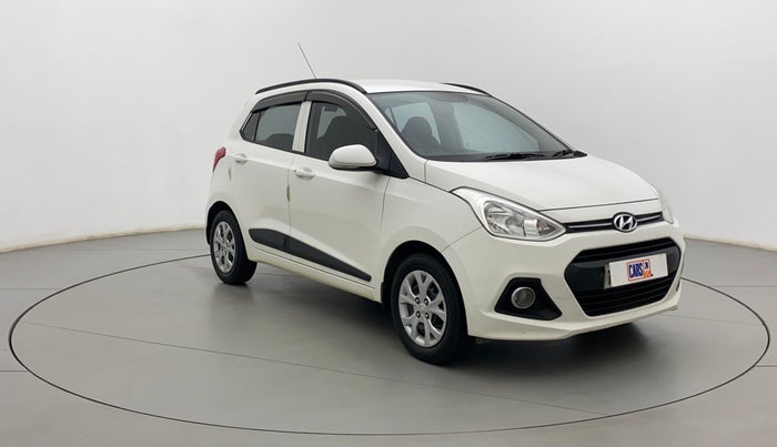 2015 Hyundai Grand i10 SPORTZ 1.2 KAPPA VTVT, Petrol, Manual, 91,740 km, Right Front Diagonal