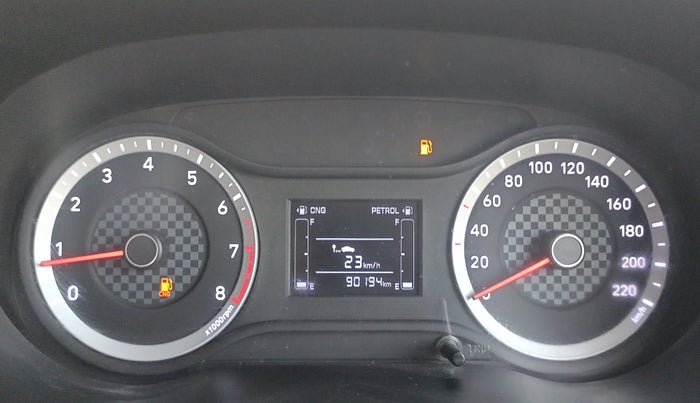 2022 Hyundai AURA S 1.2 CNG, CNG, Manual, 90,192 km, Odometer Image