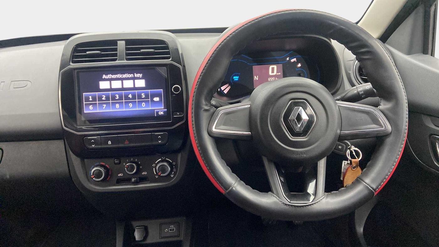 2020 Renault Kwid RXT 1.0 AMT (O), Petrol, Automatic, 12,381 km, Steering Wheel Close Up